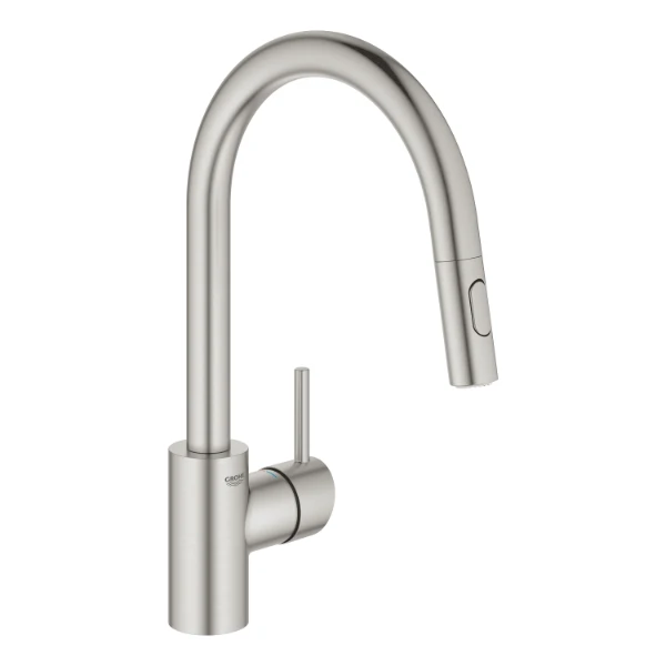 Grohe Concetto New mitigeur cuisine, SuperSteel