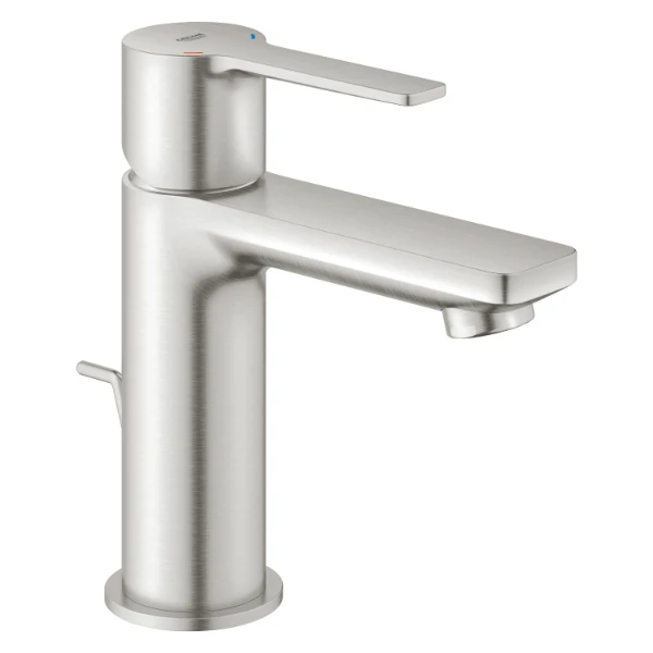 Grohe Lineare New mitigeur lavabo supersteel taille-XS- 28mm- vidage automatique