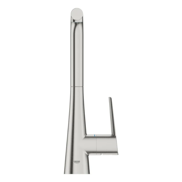 Grohe Zedra mitigeur cuisine bec-L dual douche, SuperSteel