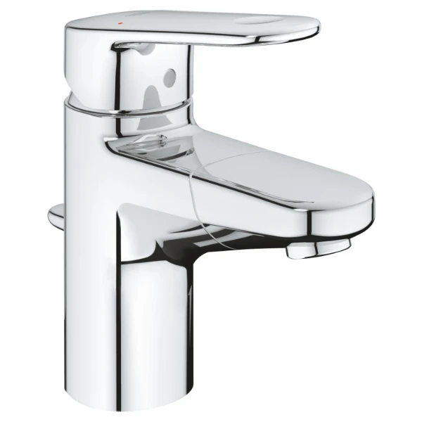 Grohe Europlus New mitigeur lavabo - chromé - avec vidage automatique - avec douchette extractible