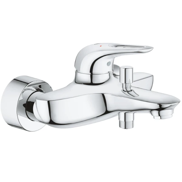 Grohe Eurostyle 2015 mitigeur bain montage mural chromé avec AUTOMATISCHE inverseur
