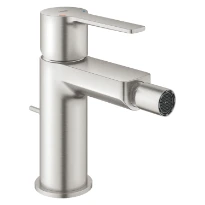 MELANGEUR DE BIDET MONO-COMMANDE GROHE LINEARE supersteel taille S-vidage automatique