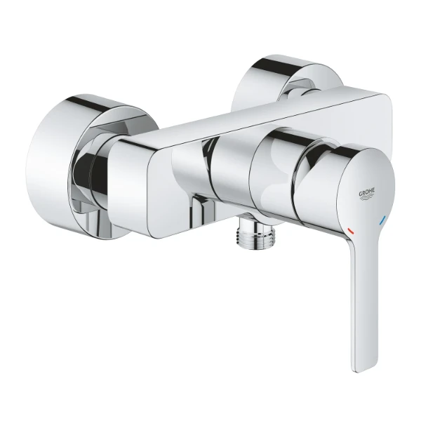 MELANGEUR DE DOUCHE MONO-COMMANDE GROHE LINEARE 1/2 chromé montage mural-s/set de douchette