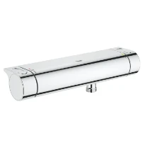 Grohe Grohtherm 2000 New rob. thermostat. douche 1/2 montage mural chromé 120 mm, approuvé Belgaqua