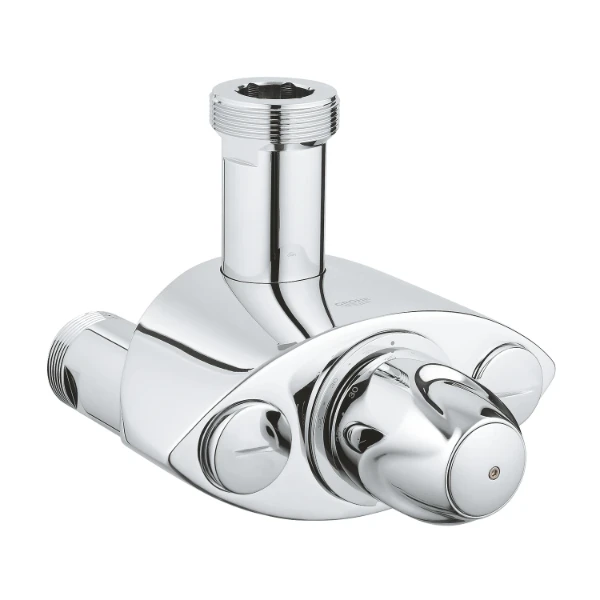 THERMOSTAT GROHE GROHTHERM XL 6/4 chromé 140 lit/min montage mural - s/robinet d'arret - s/raccords