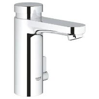 Grohe Eurosmart Cosmopolitan T robinet temporisé chromé chauffe-eau 6 l/min - temps d'écoulement 7 sec