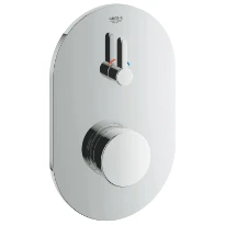 Grohe Euroeco CosmopolitanE set de finition chromé