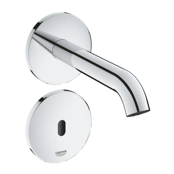 MELANGEUR DE LAVABO ELECTRONIQUE GROHE ESSENCE-E chromé