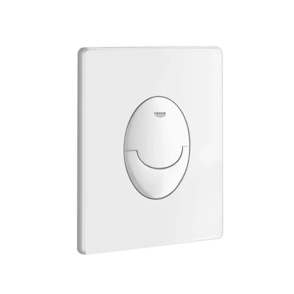 GROHE Bedieningsplaat-sl dual flush vert, White