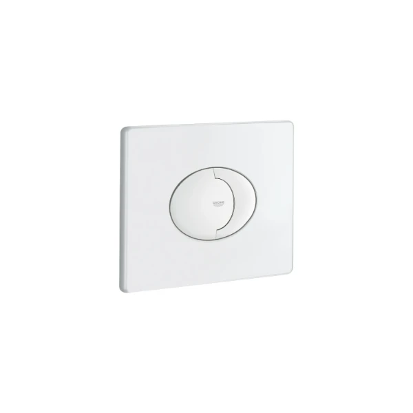 GROHE Bedieningsplaat-sl dual flush horz, White