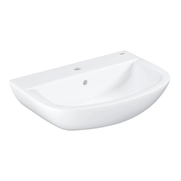 Grohe Bau lavabo 609 x 442 mm - blanc - céramique - avec trou de robinet - avec trop-plein