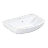 Grohe Bau lavabo 553 x 386 mm - blanc - céramique - avec trou de robinet - avec trop-plein