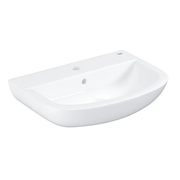 Grohe Bau lavabo 553 x 386 mm - blanc - céramique - avec trou de robinet - avec trop-plein