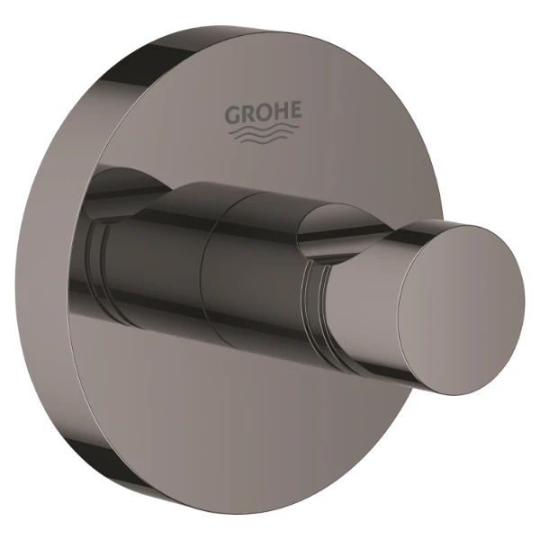 GROHE Essentials badmantelhaak, Hard Graphite