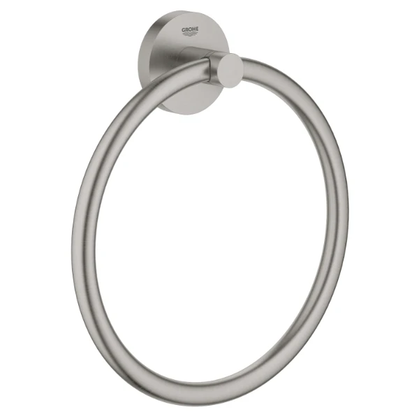 GROHE Essentials handdoekring, SuperSteel