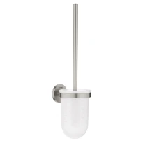 GROHE Essentials wc-borstel met houder, SuperSteel