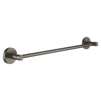 Grohe Essentials New porte-serviette 450Mm, Brushed Hard Graphite