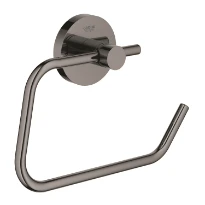 GROHE Essentials toiletrolhouder zonder deksel, Hard Graphite