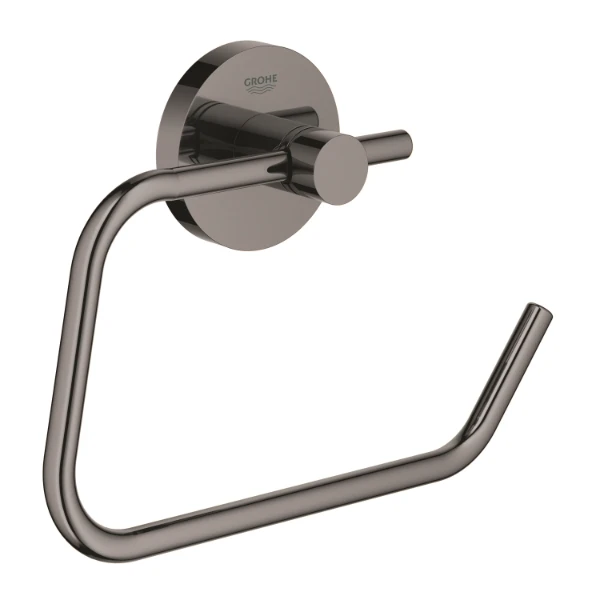 GROHE Essentials toiletrolhouder zonder deksel, Hard Graphite