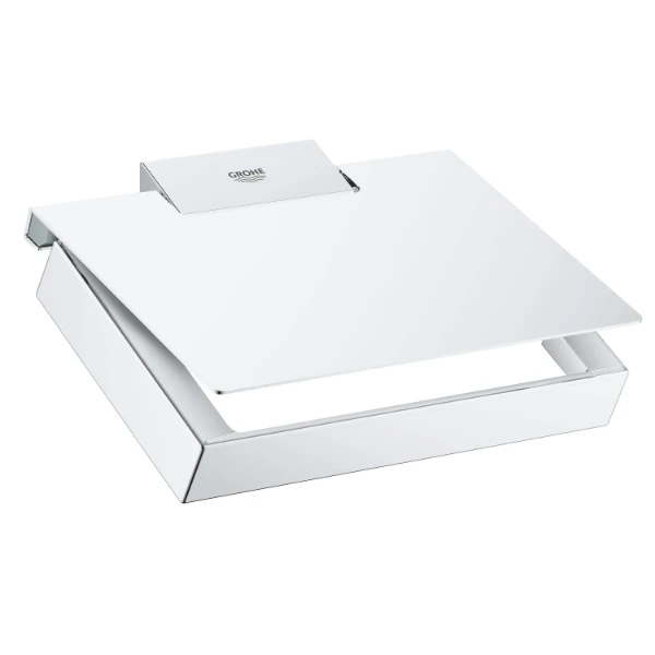 GROHE Selection Cube Closetrolhouder, Chroom