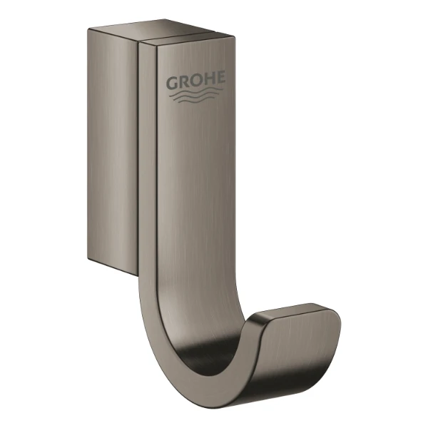 41039AL0 Grohe Selection haak - Hard Graphite Geborsteld