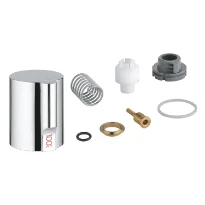 GROHE Handgreep heetwater red