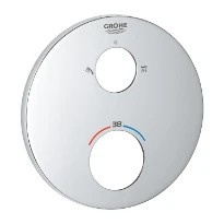 Grohe rosace, chromé