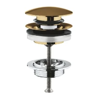 Grohe vidage push up, Brushed Cool Sunrise