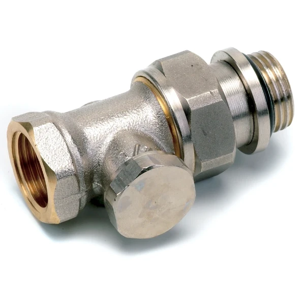 Comap 2429 raccord de radiateur3/8 droit nickelé réglable