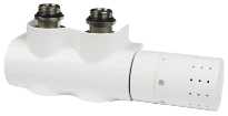 Comap FlexoDesign vanne thermostatique 3/4EK x 1/2 - blanc