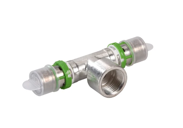 Comap MultiSkin pers verloop T-stuk met binnendraad FFF 50 x 4/4 F x 50 mm