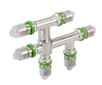 Comap Multiskin à sertir té double passage FFF 20 x 20 x 20 mm