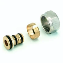 RACCORD A COMPRESSION COMAP 839 M22 X 14 X 2 MM pour tuyau multiskin - nickelee