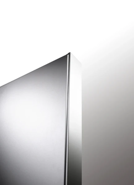 Vasco Flat V-line paneelradiator H1800xT22xB400 - 1394 W (EN442/75/65/20) - S600 Structuur Wit