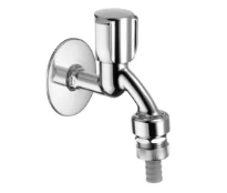 SCHELL Robinet double service COMFORT avec RV et RB, 1/2", chromé
