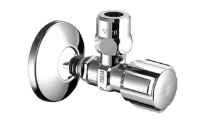 SCHELL Robinet d'équerre QUICK COMFORT régulable,technique d'emboîtement,chromé