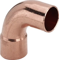 Viega Koper soldeer inschuif bocht 90° MF 22 x 22 mm