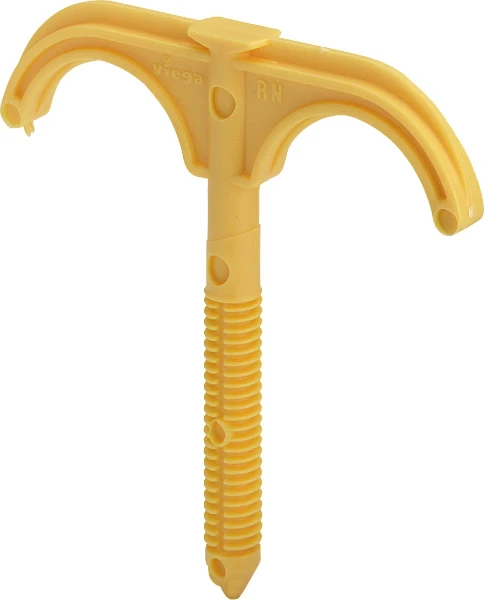 Viega cavalier de fixation pour tube double 16/20 x M8 x 60 mm - jaune