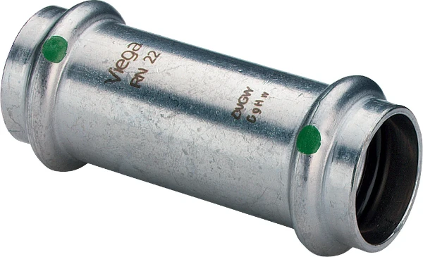 Viega Sanpress Inox manchon long FF 18 x 18 mm