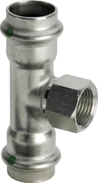 Viega Sanpress Inox te reduit FFF 22 x 3/4 F x 22 mm