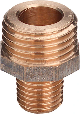 Viega bronze mamelon réduit MM 1/4 x 3/8 - joint plat