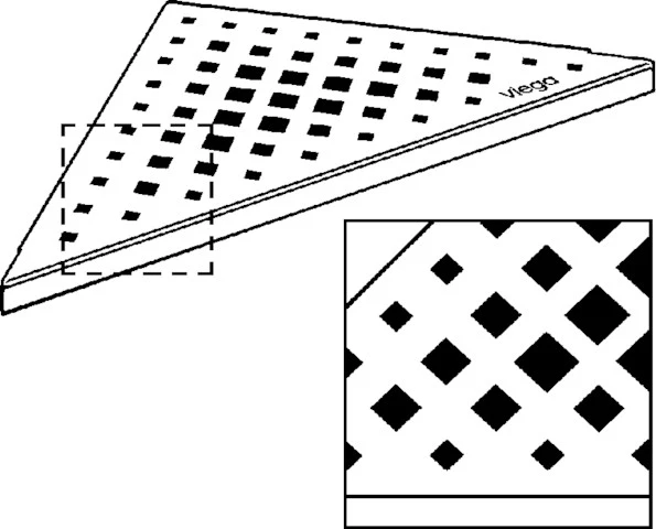 GRILLE VIEGA ADVANTIX rvs