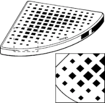 GRILLE VIEGA ADVANTIX rvs