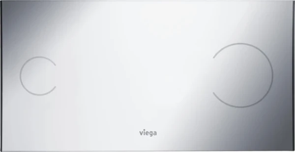 PLAQUE DE COMMANDE VIEGA VISIGN edelmat aluminium More100