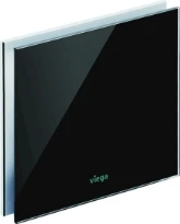PLAQUE DE COMMANDE VIEGA VISIGN noir verre More100
