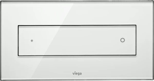 PLAQUE DE COMMANDE VIEGA VISIGN gris clair verre Style12