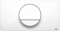 PLAQUE DE COMMANDE VIEGA VISIGN blanc alpine synthetique Style13