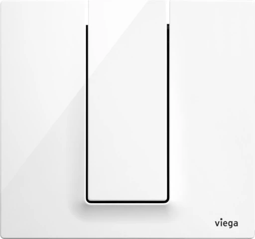 PLAQUE DE COMMANDE VIEGA VISIGN matt/matt chromé synthetique Style14