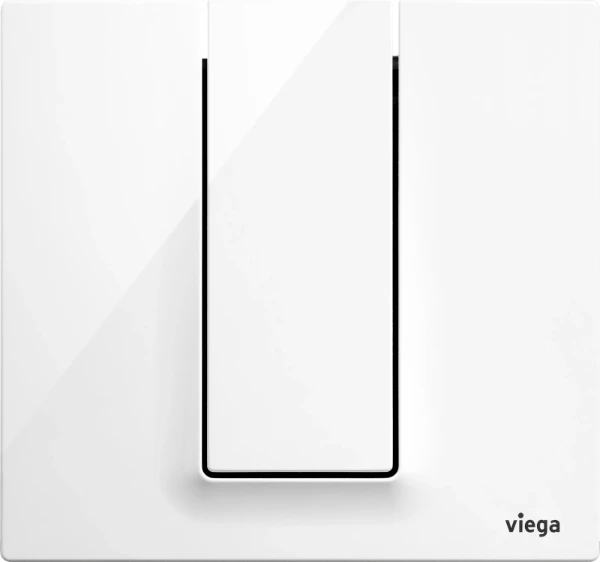 PLAQUE DE COMMANDE VIEGA VISIGN blanc alpine synthetique Style14