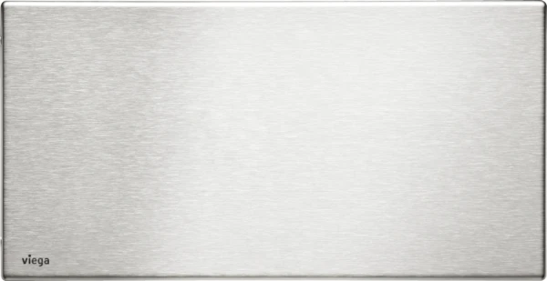 PLAQUE DE COMMANDE VIEGA VISIGN brosse acier chromé Public